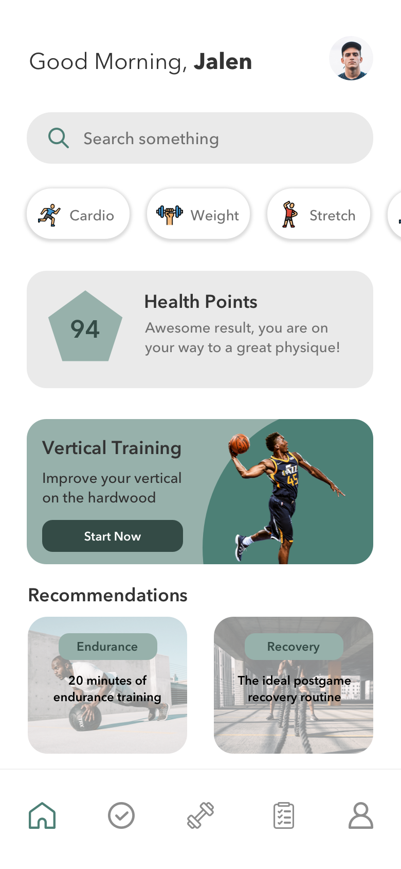 trainAR · Masters capstone — A pocket gym, powered by AR